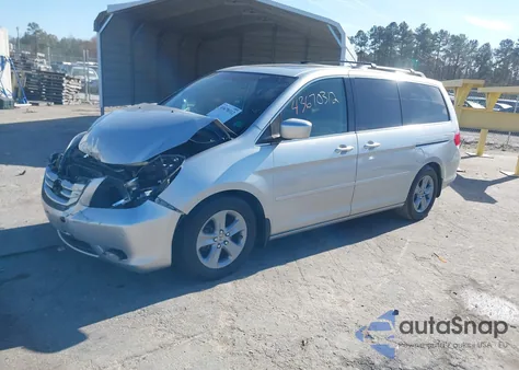 2010 Honda Odyssey Touring из США, поврежденный, VIN 5FNRL3H99AB113466